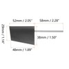 Heyiarbeit RC Boat Rudder with Single Servo Arm 52mm, Rudder
