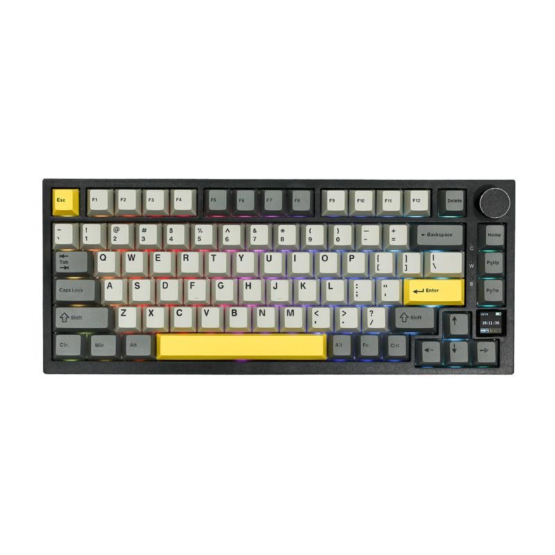 Ajazz AK820 Pro 75% Compact Mechanical Keyboard with TFT Screen