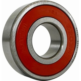 Nachi (Qty.10) 6203-2NSE9 CM NACHI Brand Rubber Seal Ball Bearing 17x40x12 6203 2RS