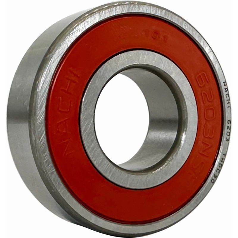 Nachi (Qty.10) 6203-2NSE9 CM NACHI Brand Rubber Seal Ball Bearing