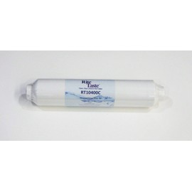 Rite Taste RT10400C 10" Universal Inline Refrigerator Water Filter 1/4" fittings