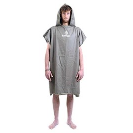 Surf Logic Quick-Dry Microfibre Poncho Olive, olive
