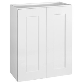 Design House Brookings 24-Inch Wall Cabinet, White Shaker