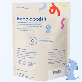 Downtown Pet Supply Chicken Jerky with Bone Broth, Carrot, 1LB