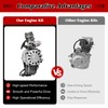 JAYGOVAN 49cc 50cc 2 Stroke Racing Engine Motor, Gasoline Engine
