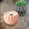 Wehous Silicone Planter Mold Set Diamond Shape Bowl Container Silicone