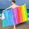 Zomer Beach Towel Large 90 x 180 cm Quick-Drying Microfibre