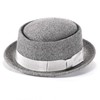 Pork Pie Hats for Men/Women, 100% Wool Felt Hat Womens