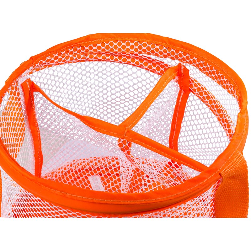 Foldable Shower Caddy - Collapsible, Portable, Drainage Hole, Carry Handle,