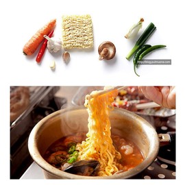 Ramen pot, fast Korean noodle cooker, 3 minute boiler for soup pasta egg, easy light cookware with lid (6.2 Inch)