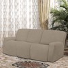 Easy-Going 8 Pieces Microfiber Stretch Sectional Recliner Sofa Slipcover Soft