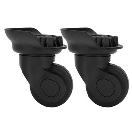 NENGYT Luggage Replacement Wheel 2 Pcs Universal Suitcase Wheel for Travel Case Suitcase Swivel Caster Spinner Rolling Wheels Single Roller Wheels for Luggage Bags Trolley Case