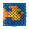 Hama 10.8224 Maxi Transparent Square Pegboard, 8.5 x 1 x