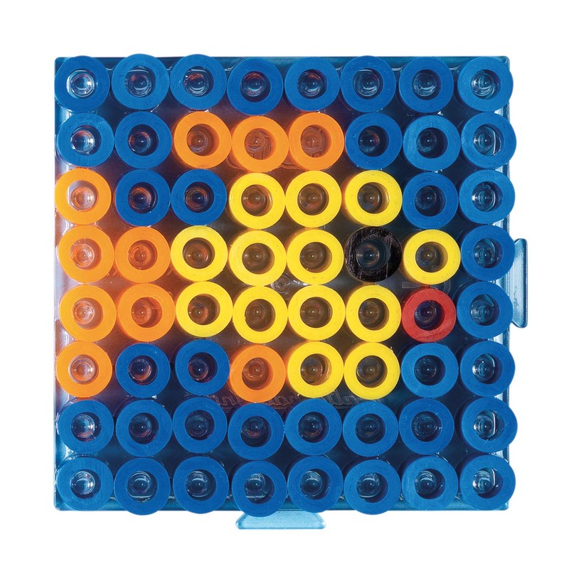 Hama 10.8224 Maxi Transparent Square Pegboard, 8.5 x 1 x