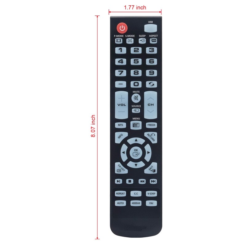 New Replace Remote Controller XHY353-3 fit for Element TV ELEFW247