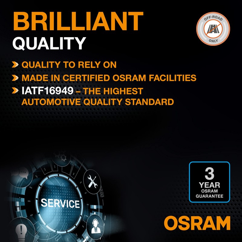 OSRAM LEDriving XTR, ≜H7 LED headlight lamps, cool white LED