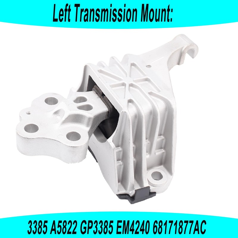 Engine Motor Mount & Trans Mount Compatible with 2013-2016 Dodge