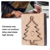 Leather Cutting Die Christmas Tree Shape Punch Cutter Craft Mould