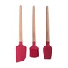 Farberware Mini Wood Baking Set, Includes a Mini Basting Brush,