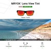 Mryok Polarized Replacement Lenses for Oakley Gascan Small - Fire