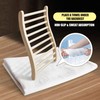Xmatch Xmatch Sauna Backrest Infrared Natural Wooden Hemlock, S-Shape Support,