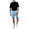 Haggar Men's Hybrid 9" Inseam Performance Short, Sky, 42