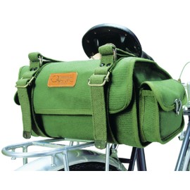 Ostrich Saddlebag [S-2] Green