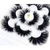 HBZGTLAD new 5 Pairs 25 mm 3d Mink Lashes Bulk
