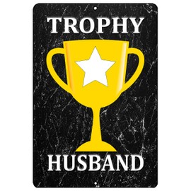 Rogue River Tactical Funny Sarcastic Metal Tin Sign Wall Decor Man Cave Bar Trophy Husband