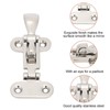 Alomejor 316 grade stainless steel boot hardware lock cabinet hatch