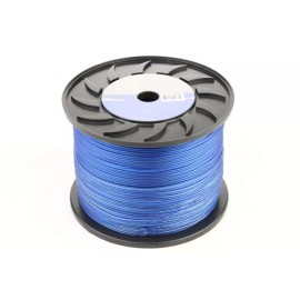 225fwy 18 Gauge 1000' FT. Transparent BLUE 2 Conductor Speaker Wire Audio Cable Car