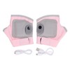 2 Pcs Heated Glove Multifunctional Self Heating Half Finger USB