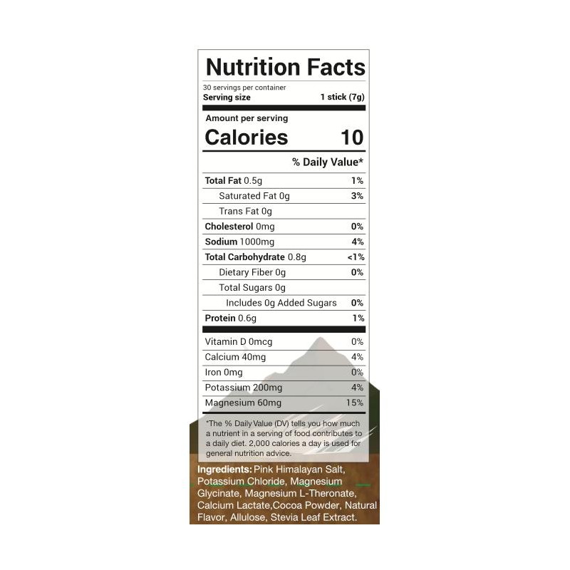 Salt of the Earth | Natural Electrolytes | Chocolate -
