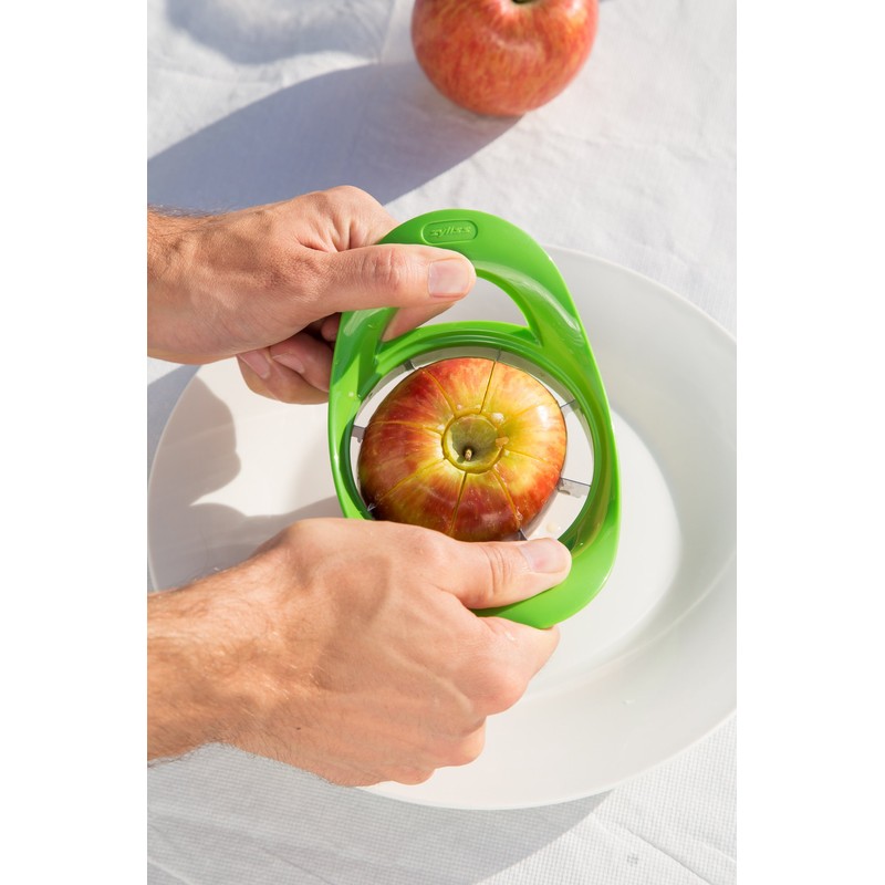 Zyliss Apple Divider – Stainless Steel Ultra-Sharp 8-Slice Apple Corer