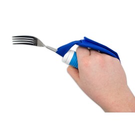 Afh-Webshop 1243802-01 Adaptable Fork, Cutlery Including Hand Strap, Dining Aid