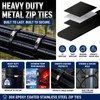 ZyCooom Stainless Steel Zip Ties Gun Kit with 304 Metal