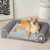 FUNNY FUZZY Orthopedic Dog Bed – Washable Dog Bed with