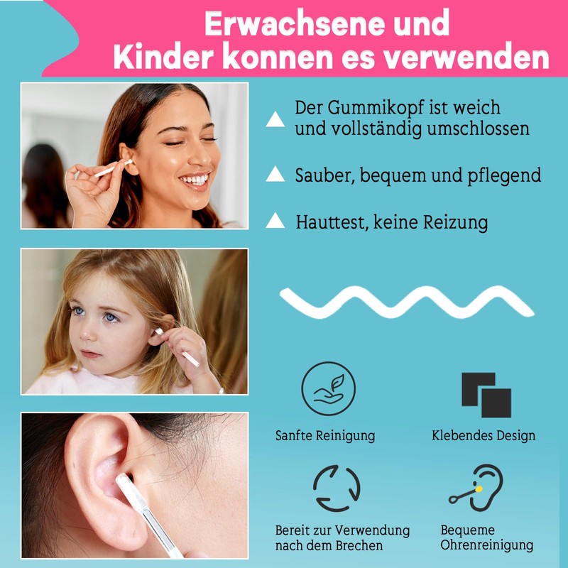 Earwax Remover Sucker 24 Pieces Ear Wax Sucker Ear Wax