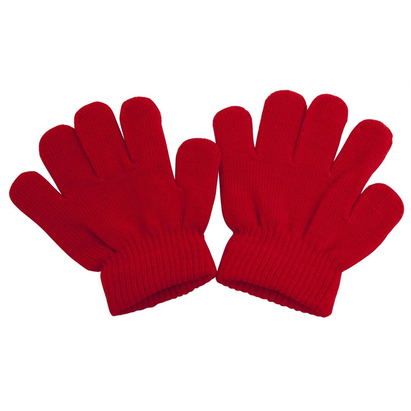 Childrens/Kids Winter Magic Gloves (One Size) (Black)