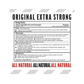 Fisherman's Friend Fishermans Friend Original Extra Strong, 2 Packs of 40 Count