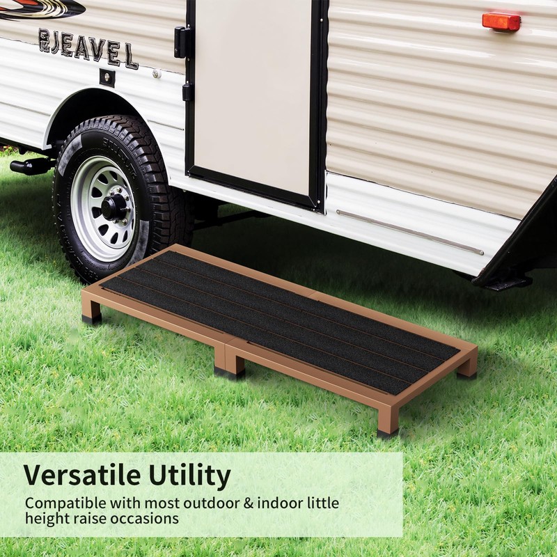 One Step Stool Platform 3.8" Height for Adults, Kids. Heavy