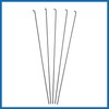 A ABSOPRO 12 Pcs 14G J Bend 282mm Bike Bicycle