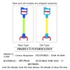 Children Grabber Toy, Hand Grabber Toys, Flexible to Move Plastic