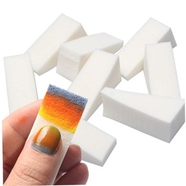 Baluue 144pcs Makeup Wedges Sponge Gradient Nail Art Manicure Sponge for Women
