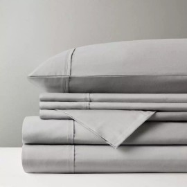 Madison Park 56% Cotton 44% Polyester 6pcs Solid Sheet Set,MPH20-0005