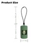 QMEAKMONY Dog Poop Bag Holder for Leashs Compact and Lightweight
