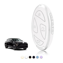 TOOMUME Car Key Cover TPU, Car Key Case Fit for Hyundai Tucson NX4 Kona SX2 Ioniq 6 Grandeur GN7 Grand Prix Azera Elantra Sonata, Protective Key Fob Cover Key Fob Case - Smart Key