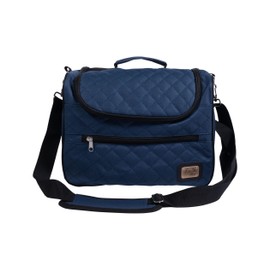 HKM Unisex Berry Grooming Bag, Dark Blue/Black, Dark Blue/Black
