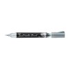 Pentel XGFH-DZ Glitter Brush Pen, Dual Metallic, Blush Silver, Set