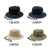 Basic Ench, American Adventure, Safari Hat, Foldable, Mesh Inside, Breathable,